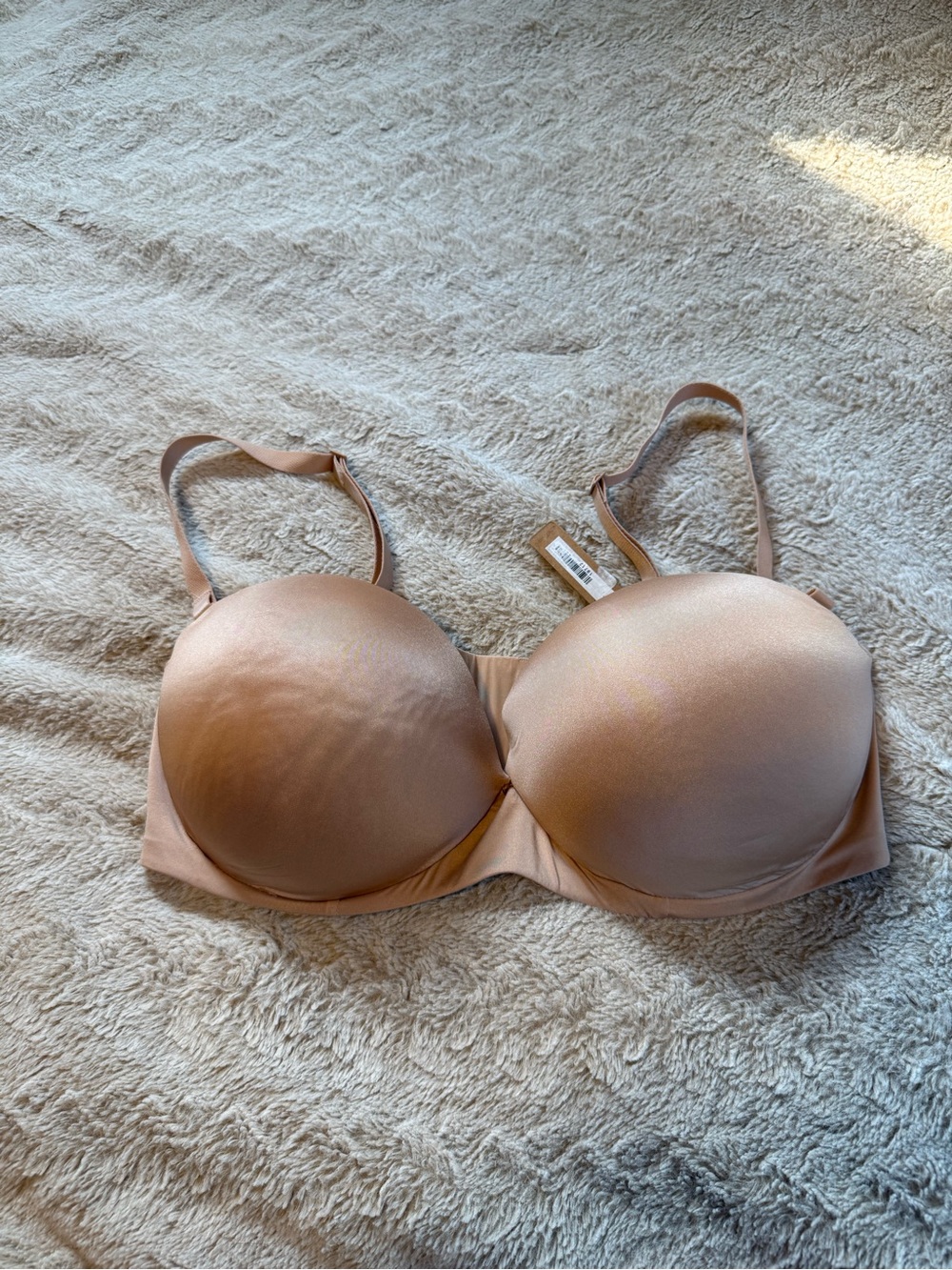 SKIMS Light Nude Molded T-Shirt Bra